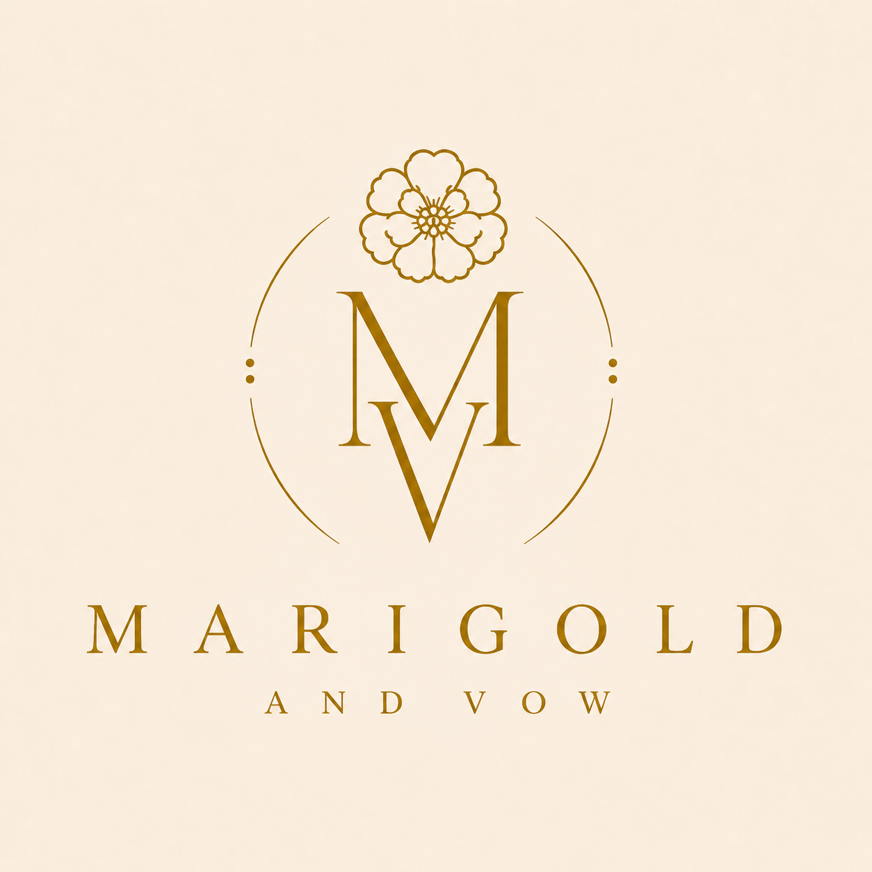 Marigold and Vow logo